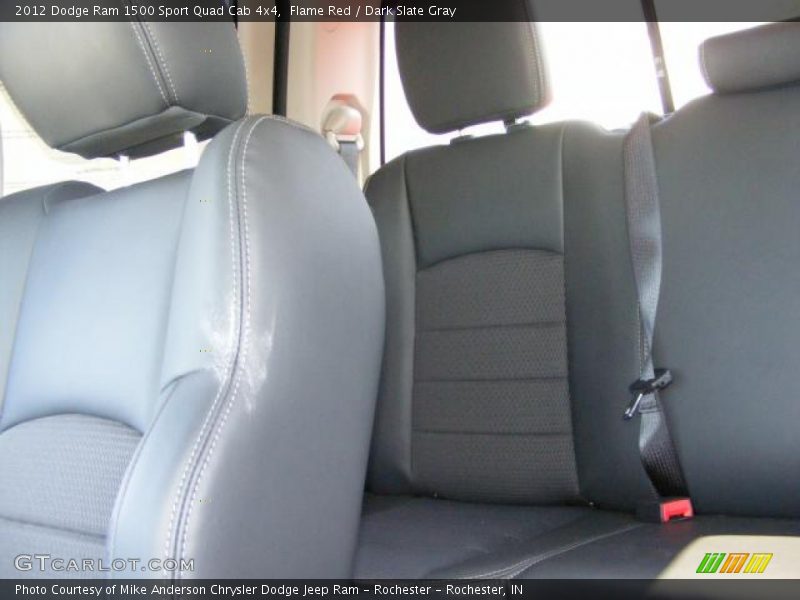 Flame Red / Dark Slate Gray 2012 Dodge Ram 1500 Sport Quad Cab 4x4
