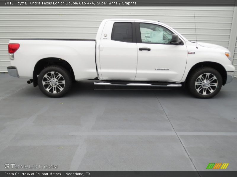 Super White / Graphite 2013 Toyota Tundra Texas Edition Double Cab 4x4