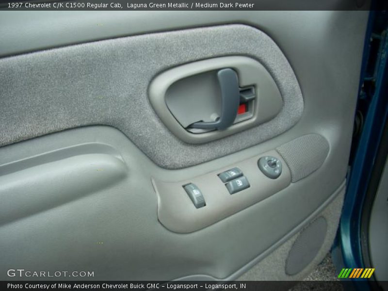 Laguna Green Metallic / Medium Dark Pewter 1997 Chevrolet C/K C1500 Regular Cab