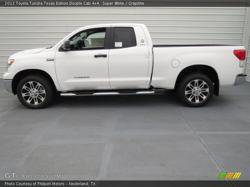  2013 Tundra Texas Edition Double Cab 4x4 Super White