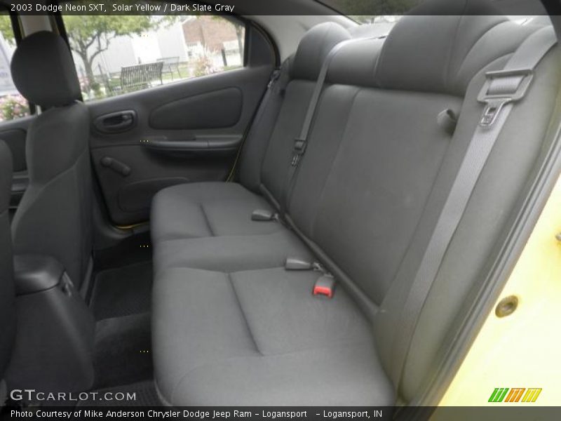 Solar Yellow / Dark Slate Gray 2003 Dodge Neon SXT