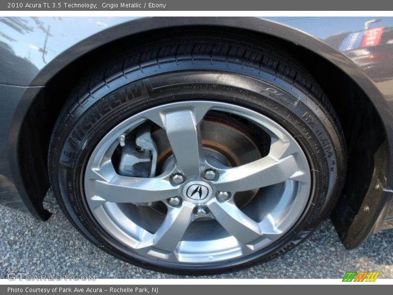 Grigio Metallic / Ebony 2010 Acura TL 3.5 Technology