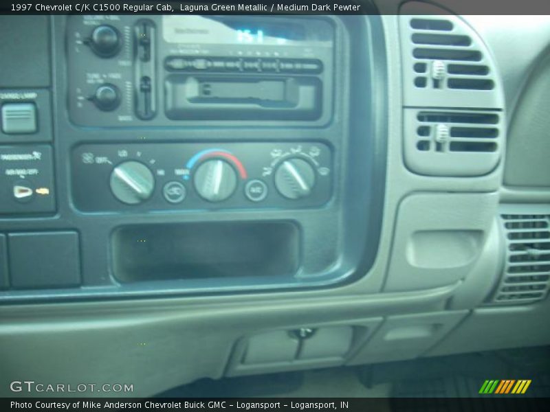 Laguna Green Metallic / Medium Dark Pewter 1997 Chevrolet C/K C1500 Regular Cab