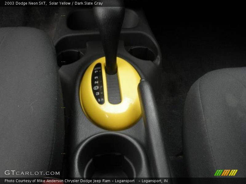 Solar Yellow / Dark Slate Gray 2003 Dodge Neon SXT