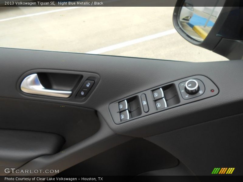 Night Blue Metallic / Black 2013 Volkswagen Tiguan SE