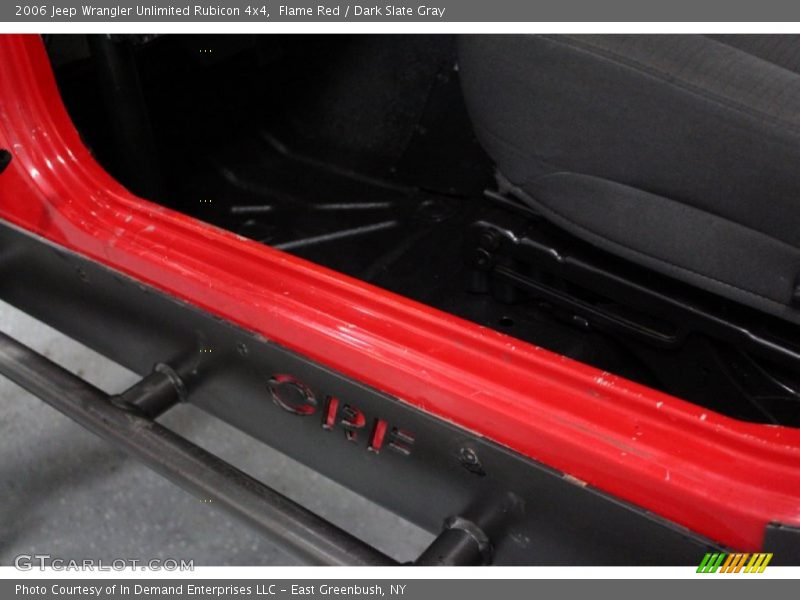 Flame Red / Dark Slate Gray 2006 Jeep Wrangler Unlimited Rubicon 4x4