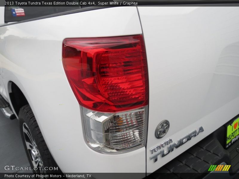 Super White / Graphite 2013 Toyota Tundra Texas Edition Double Cab 4x4
