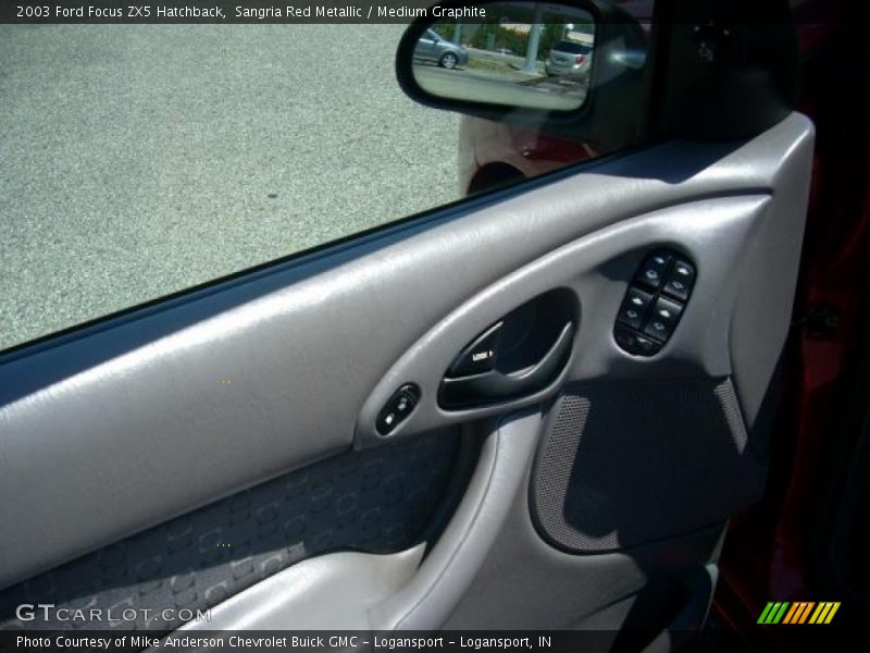 Sangria Red Metallic / Medium Graphite 2003 Ford Focus ZX5 Hatchback