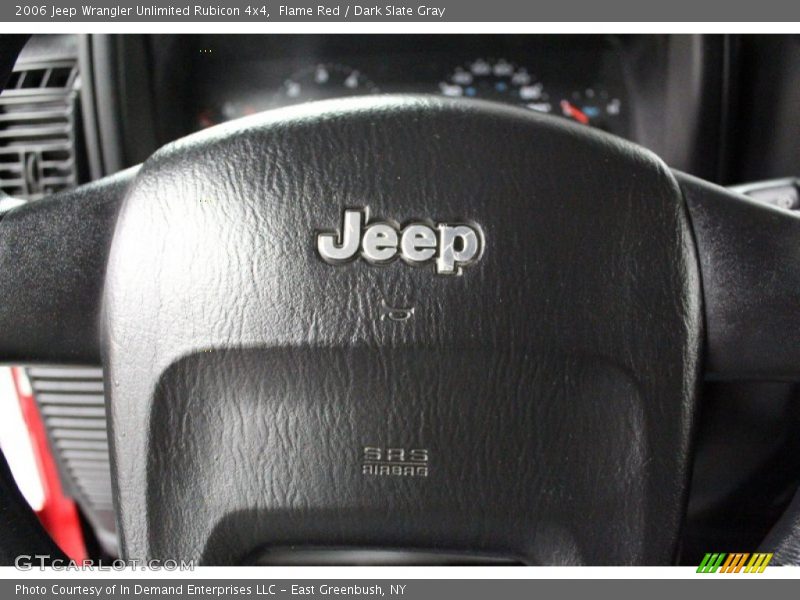 Flame Red / Dark Slate Gray 2006 Jeep Wrangler Unlimited Rubicon 4x4