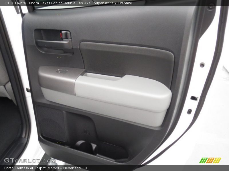 Super White / Graphite 2013 Toyota Tundra Texas Edition Double Cab 4x4