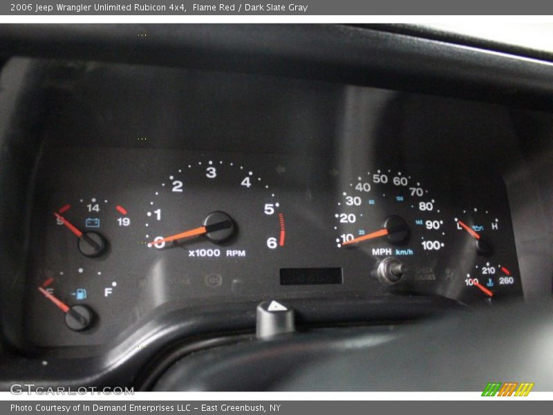  2006 Wrangler Unlimited Rubicon 4x4 Unlimited Rubicon 4x4 Gauges