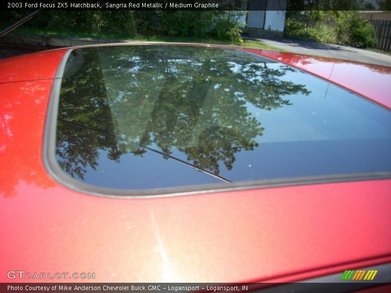 Sangria Red Metallic / Medium Graphite 2003 Ford Focus ZX5 Hatchback