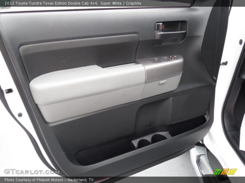 Super White / Graphite 2013 Toyota Tundra Texas Edition Double Cab 4x4