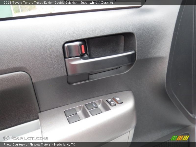 Super White / Graphite 2013 Toyota Tundra Texas Edition Double Cab 4x4