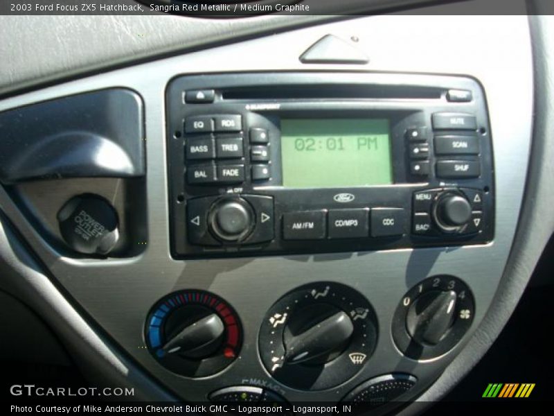 Sangria Red Metallic / Medium Graphite 2003 Ford Focus ZX5 Hatchback