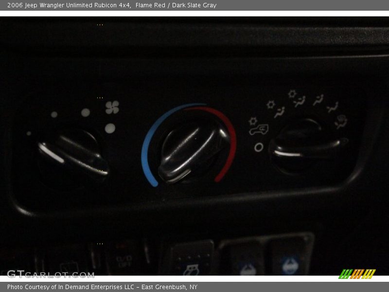 Flame Red / Dark Slate Gray 2006 Jeep Wrangler Unlimited Rubicon 4x4