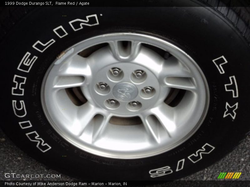 Flame Red / Agate 1999 Dodge Durango SLT