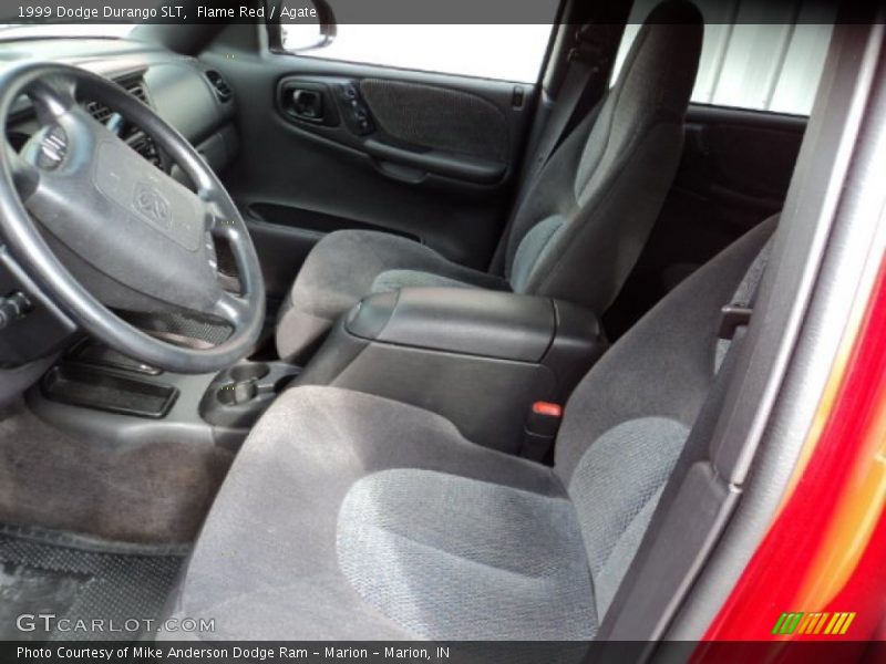 Flame Red / Agate 1999 Dodge Durango SLT