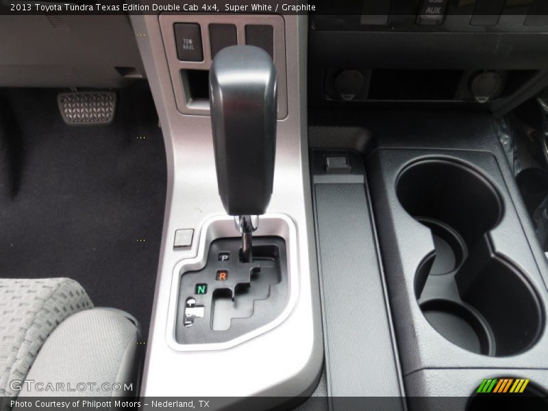  2013 Tundra Texas Edition Double Cab 4x4 6 Speed ECT-i Automatic Shifter
