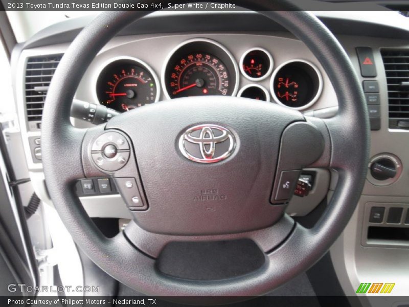  2013 Tundra Texas Edition Double Cab 4x4 Steering Wheel