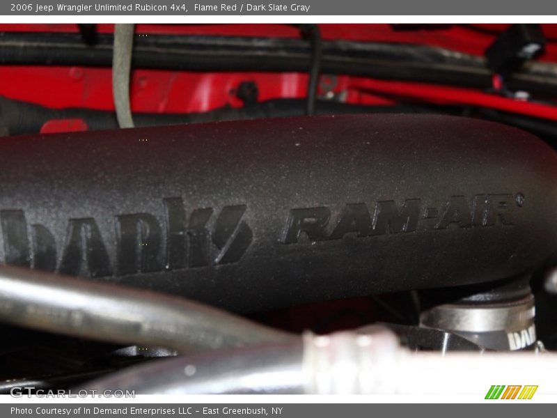 Flame Red / Dark Slate Gray 2006 Jeep Wrangler Unlimited Rubicon 4x4