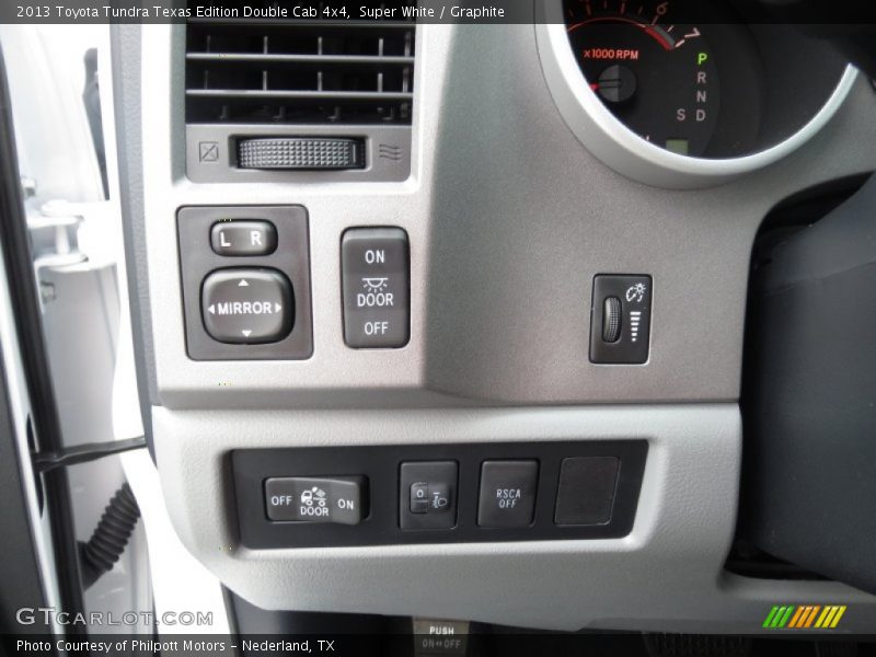 Controls of 2013 Tundra Texas Edition Double Cab 4x4