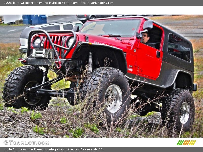 Flame Red / Dark Slate Gray 2006 Jeep Wrangler Unlimited Rubicon 4x4