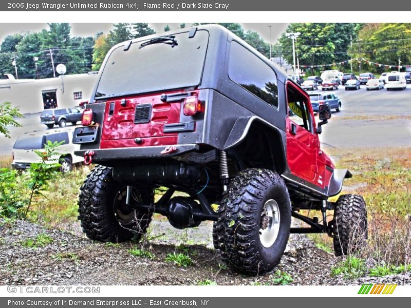 Flame Red / Dark Slate Gray 2006 Jeep Wrangler Unlimited Rubicon 4x4