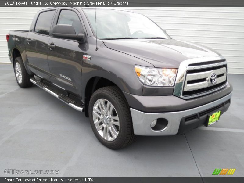 Magnetic Gray Metallic / Graphite 2013 Toyota Tundra TSS CrewMax