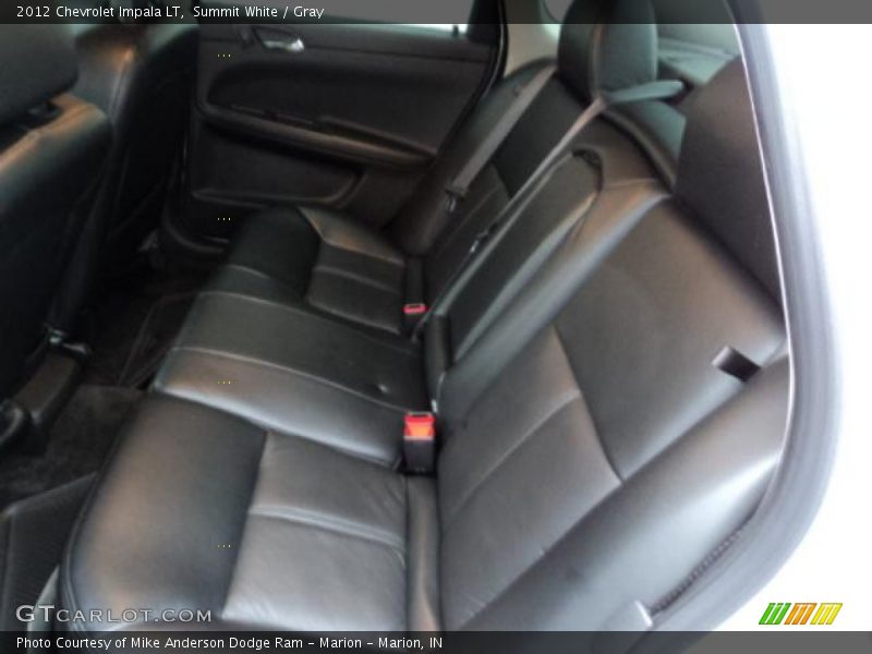 Summit White / Gray 2012 Chevrolet Impala LT