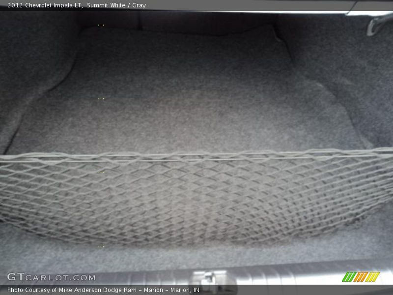 Summit White / Gray 2012 Chevrolet Impala LT