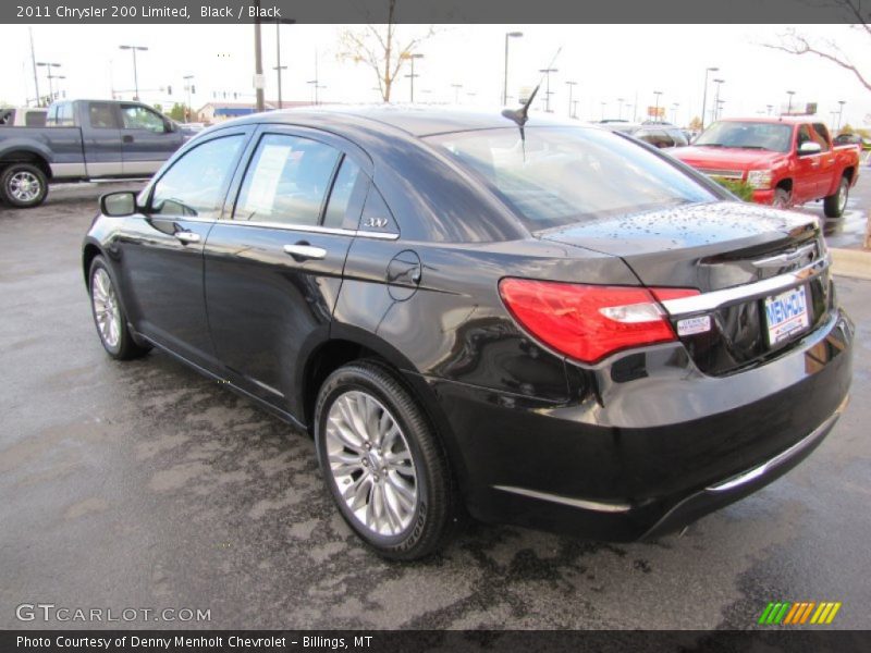 Black / Black 2011 Chrysler 200 Limited