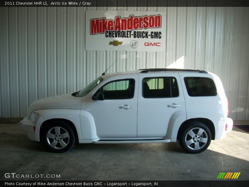 Arctic Ice White / Gray 2011 Chevrolet HHR LS