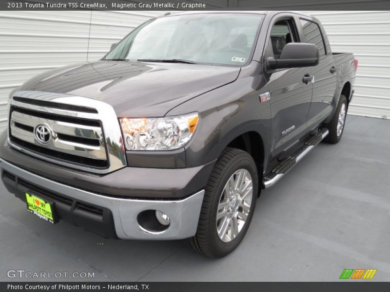 Magnetic Gray Metallic / Graphite 2013 Toyota Tundra TSS CrewMax