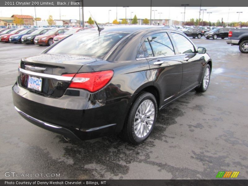 Black / Black 2011 Chrysler 200 Limited