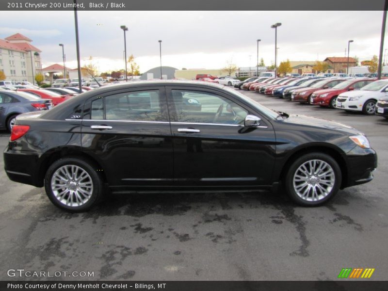 Black / Black 2011 Chrysler 200 Limited