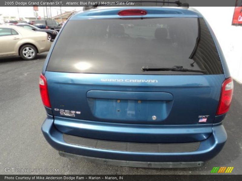 Atlantic Blue Pearl / Medium Slate Gray 2005 Dodge Grand Caravan SXT