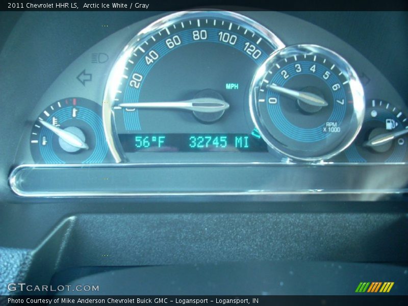 Arctic Ice White / Gray 2011 Chevrolet HHR LS