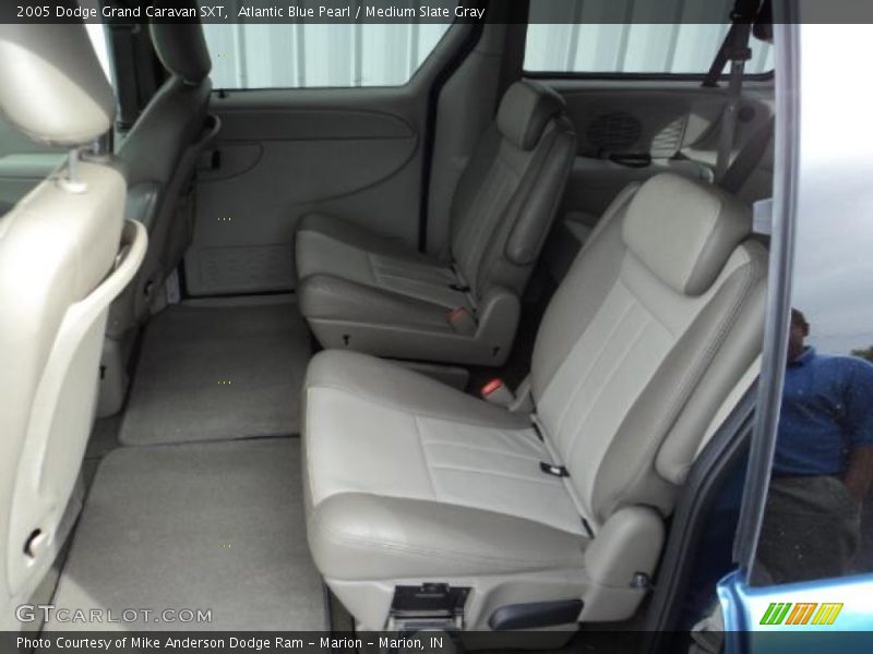 Atlantic Blue Pearl / Medium Slate Gray 2005 Dodge Grand Caravan SXT