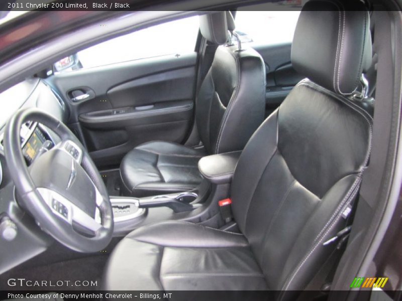 Black / Black 2011 Chrysler 200 Limited
