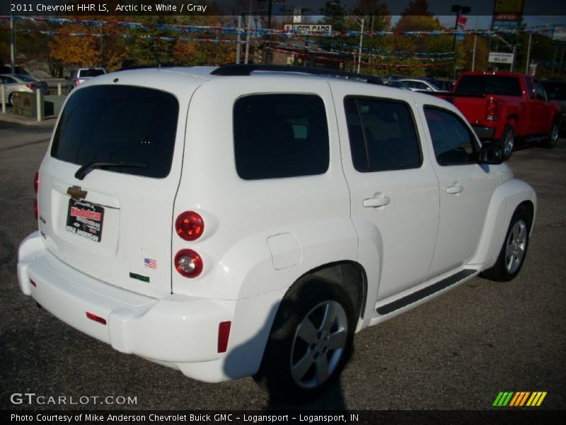 Arctic Ice White / Gray 2011 Chevrolet HHR LS