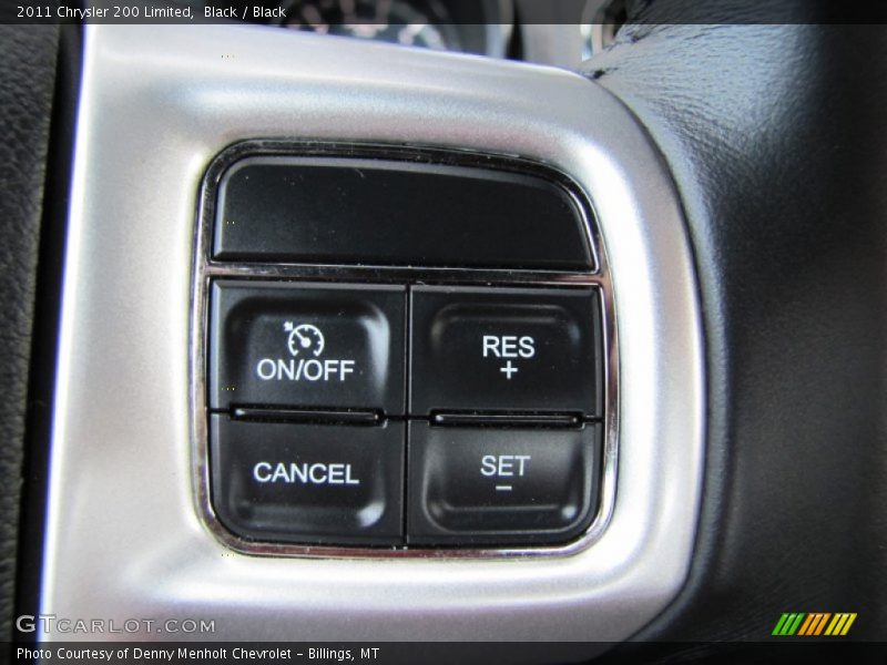 Black / Black 2011 Chrysler 200 Limited