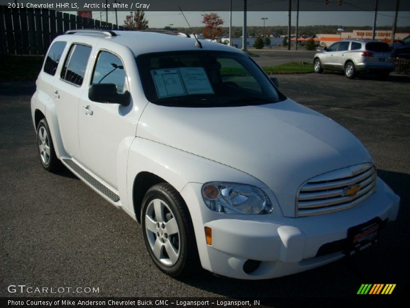 Arctic Ice White / Gray 2011 Chevrolet HHR LS