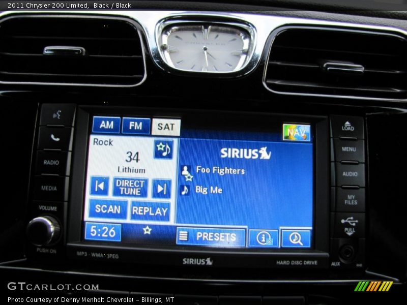 Black / Black 2011 Chrysler 200 Limited