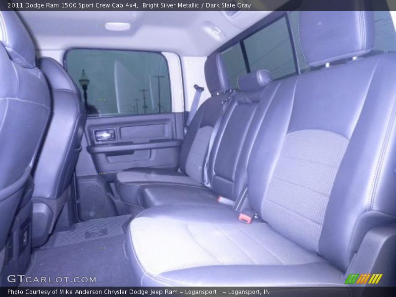 Bright Silver Metallic / Dark Slate Gray 2011 Dodge Ram 1500 Sport Crew Cab 4x4