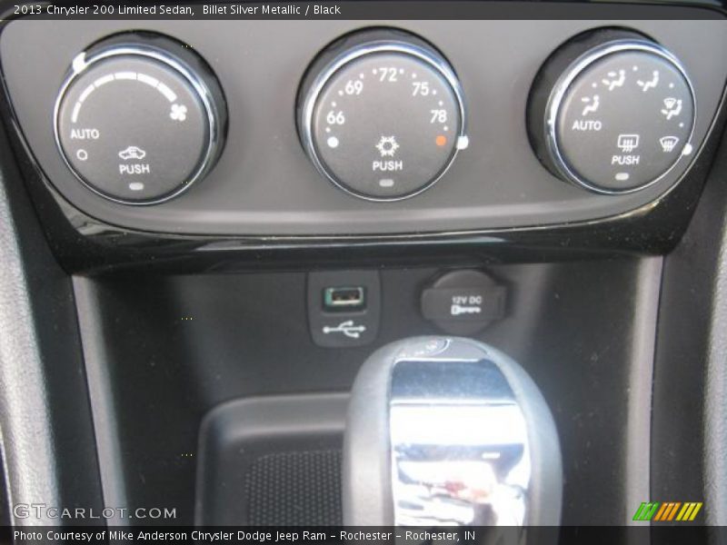 Billet Silver Metallic / Black 2013 Chrysler 200 Limited Sedan