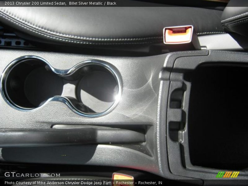 Billet Silver Metallic / Black 2013 Chrysler 200 Limited Sedan