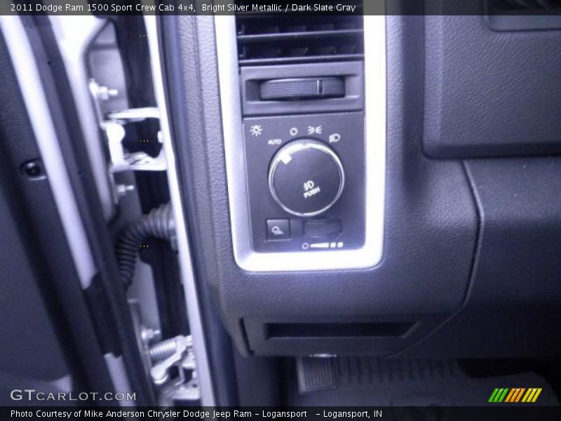 Bright Silver Metallic / Dark Slate Gray 2011 Dodge Ram 1500 Sport Crew Cab 4x4