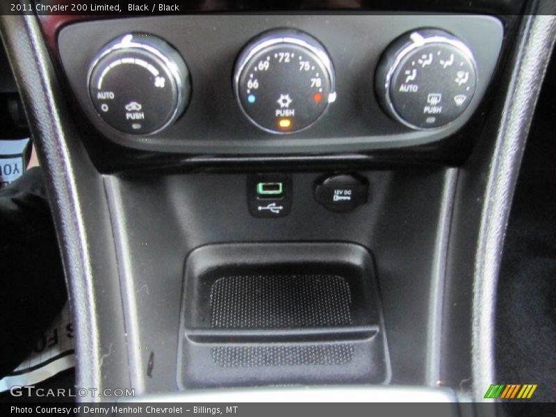 Black / Black 2011 Chrysler 200 Limited