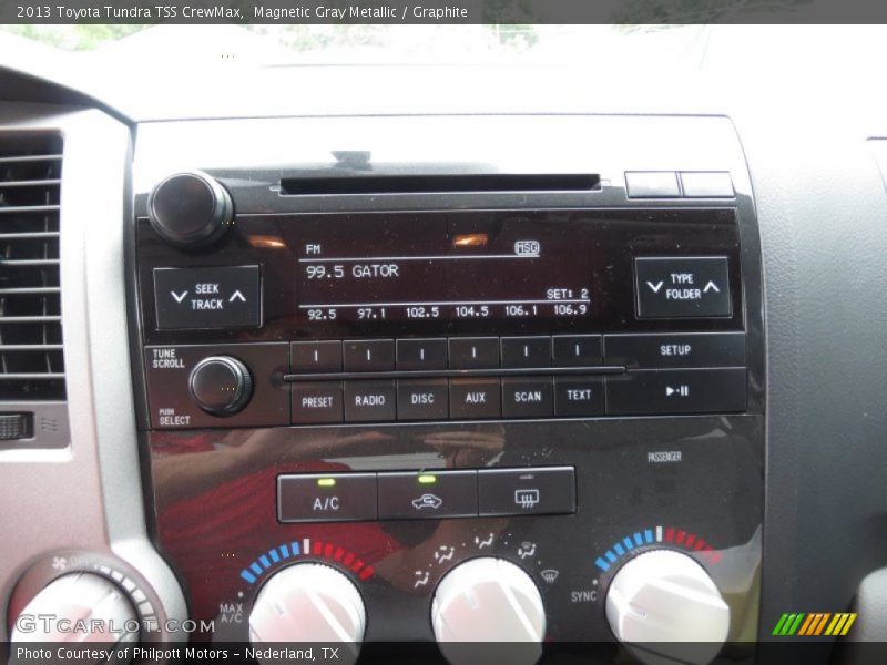 Audio System of 2013 Tundra TSS CrewMax